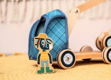 Jouet bébé Lilliputiens Ignace la dépanneuse - L'Atelier Des Tout-Petits