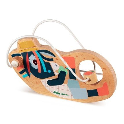 Jouet hochet bébé Lilliputiens Ignace mini boulier - L'Atelier Des Tout-Petits