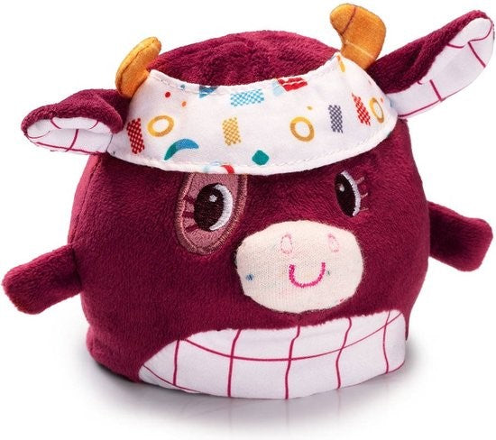 Peluche réversible bébé Lilliputiens Rosalie la vache - L'Atelier Des Tout-Petits