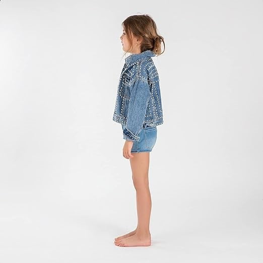 Piger denimshorts Skæld mig ikke ud Kama Marine