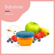 Boîtes de conservation Babymoov Babybols Multicolore 120 ml
