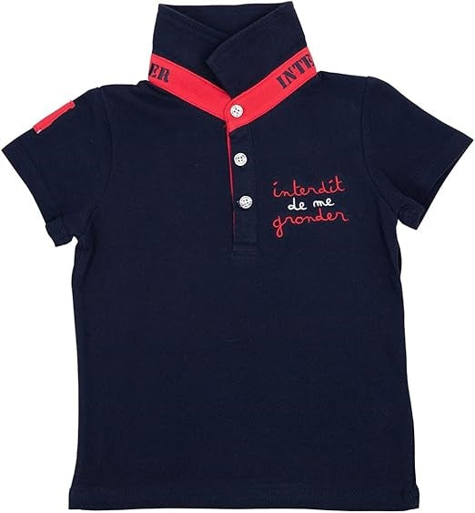 Polo Interdit De Me Gronder Capitaine marine