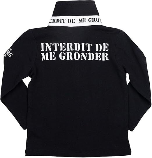 Polo manches longues Interdit De Me Gronder Luna