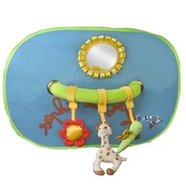 Set mit 2 Vulli Sophie la Girafe Sonnenschirmen