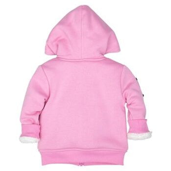Rika Pink – Sweatshirt mit Reißverschluss „No Scolding Me“