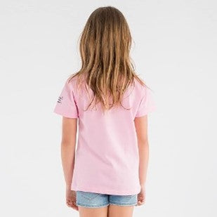 T-shirt fille Interdit De Me Gronder Rosita rose