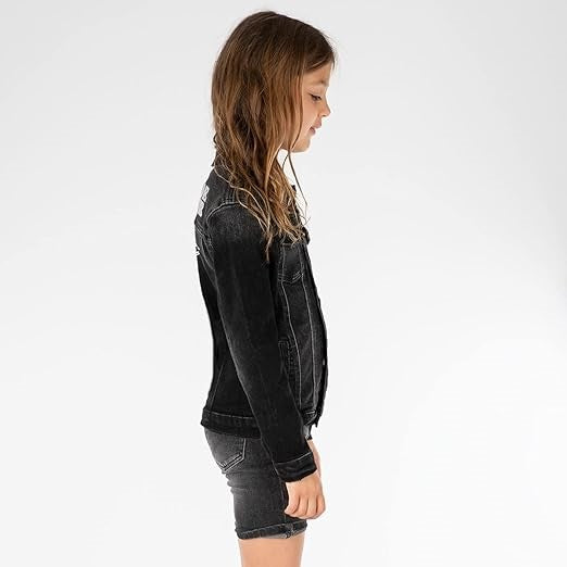 Denima sort denimjakke til piger