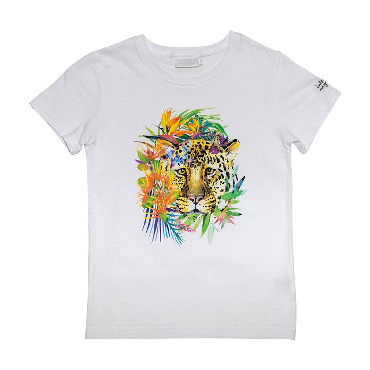 T-shirt Interdit De Me Gronder Panther écru