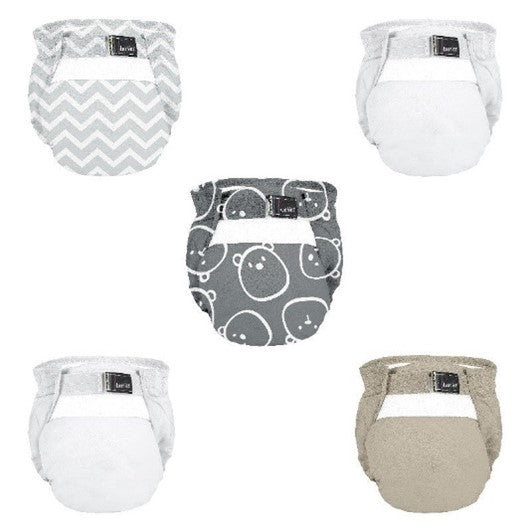 5 waschbare Kushies-Windeln 0-4 kg
