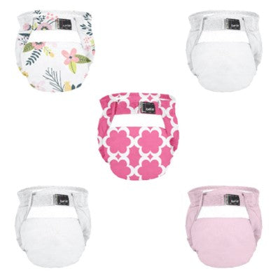 5 waschbare Kushies-Windeln 0-4 kg
