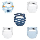 5 waschbare Kushies-Windeln 4-10 kg