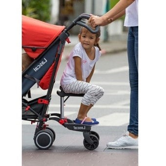 Assise Lascal Saddle pour BuggyBoard Maxi rouge