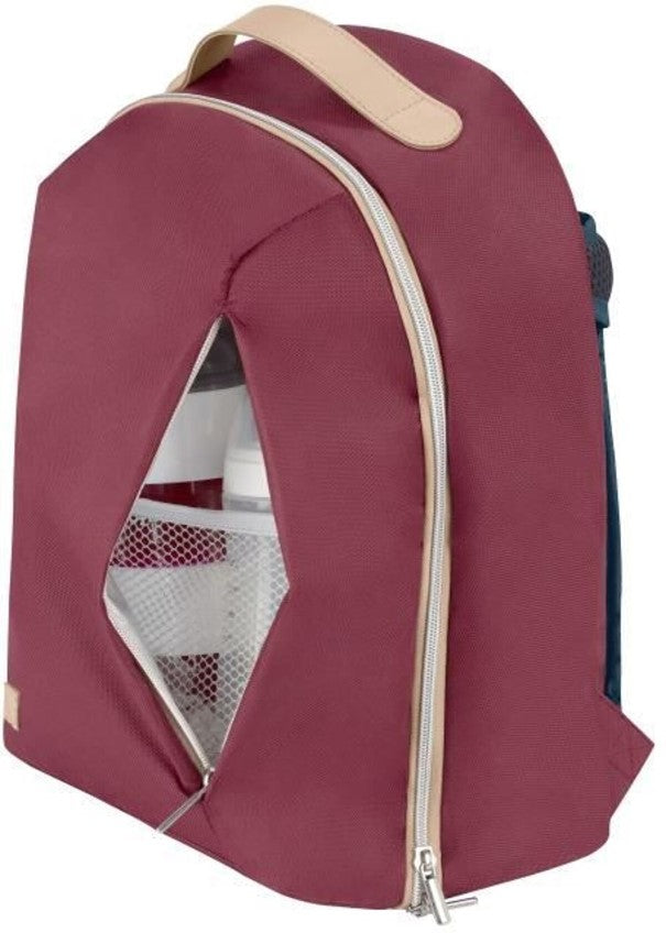Sac à dos à langer bébé Babymoov Pyla Bordeaux - L'Atelier Des Tout-Petits
