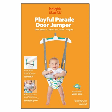 Sauteur de porte bébé : Playful Parade pour l'éveil - L'Atelier Des Tout-Petits