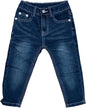 Jean fille Interdit de me gronder Lolita Bleu logo rouge
