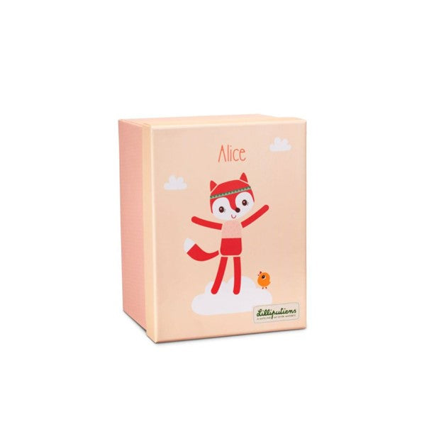 Peluche Câline bébé Lilliputiens Alice la renarde