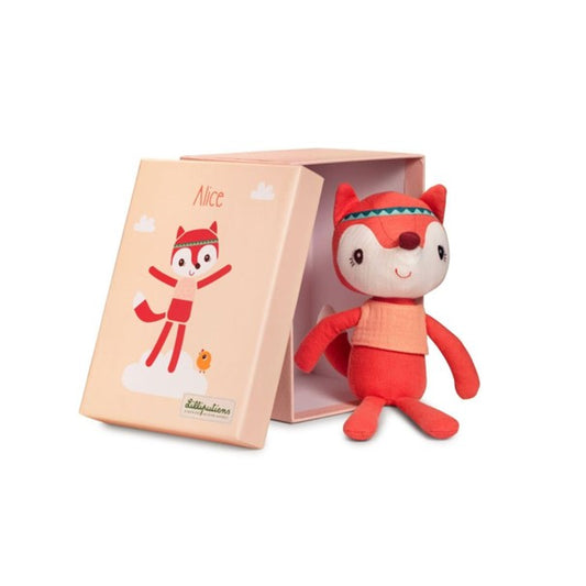 Peluche Câline bébé Lilliputiens Alice la renarde