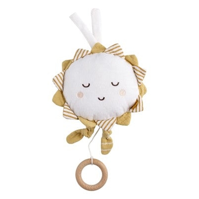 Peluche Mini musical Sauthon Sunlight - L'Atelier Des Tout-Petits