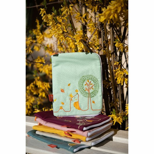Protège carnet de santé brodé pour bébé L'Oiseau Bateau Ours - L'Atelier Des Tout-Petits