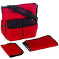 Sac à Langer rouge mama bag jane - L'Atelier Des Tout-Petits