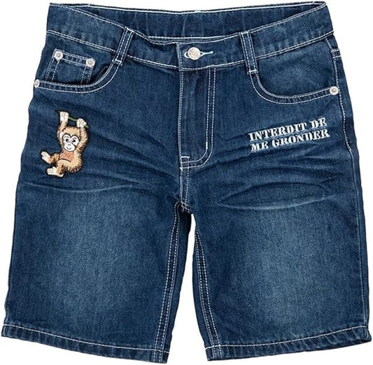 Short Interdit De Me Gronder Monkito Marine