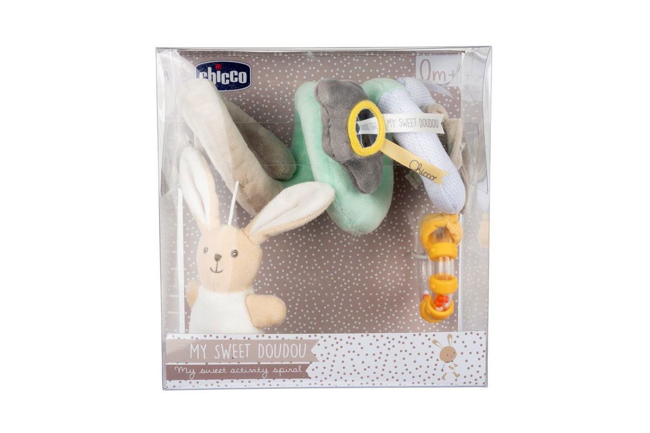 Spirale d'activités bébé poussette Chicco My sweet doudou - L'Atelier Des Tout-Petits