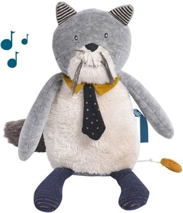 Chat musical Moulin Roty Les Moustaches