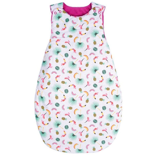 BB&amp;Co Adorable Comme Maman Wendeschlafsack in exotischem Rosa