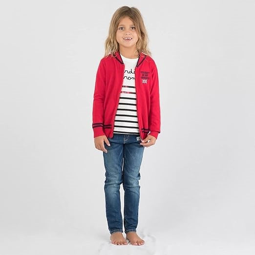 Gilet Interdit De Me Gronder Swag rouge logo bleu