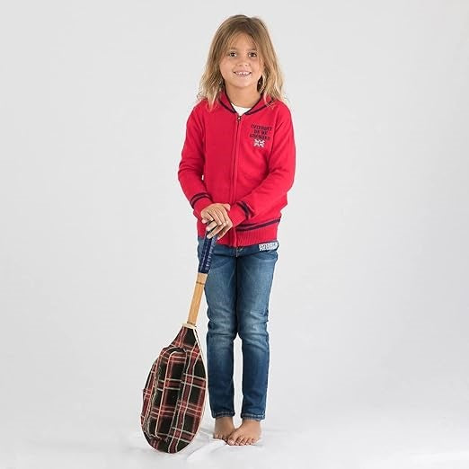 Gilet Interdit De Me Gronder Swag rouge logo bleu