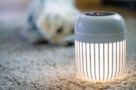 Humidificateur d’air InnoGio GioHygro lumineux blanc
