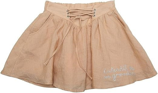 Pigenederdel "Skæld mig ikke ud" Sahara beige