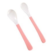 Lot de 2 cuillères souples Lorelli rose