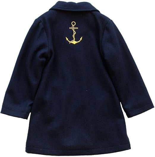 Manteau Interdit De Me Gronder Ancre bleu marine