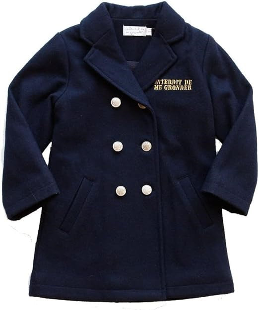 Manteau Interdit De Me Gronder Ancre bleu marine
