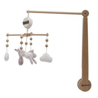 Mobile musical pour bébé Domiva Lilas 40 cm