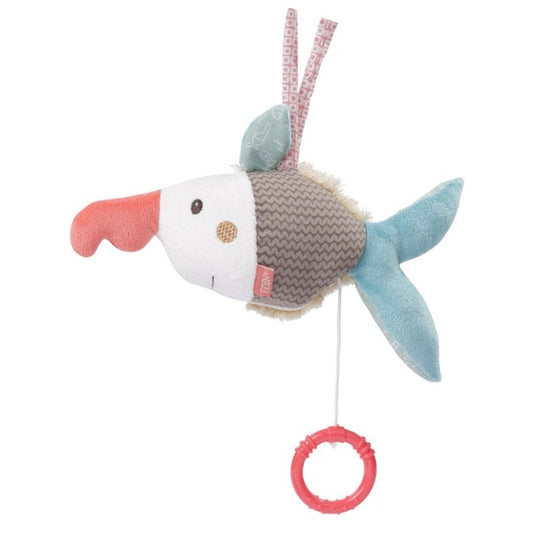 Peluche Musical Domiva Poisson-scie 24cm