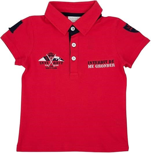 Poloshirt Don't Scold Me Red Ocean