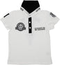 Polo Interdit De Me Gronder Route 66 blanc