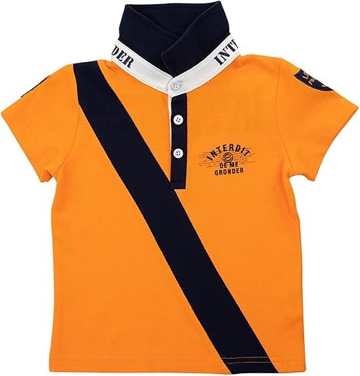 Polo Interdit De Me Gronder Style orange