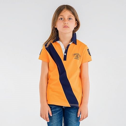 Polo Interdit De Me Gronder Style orange