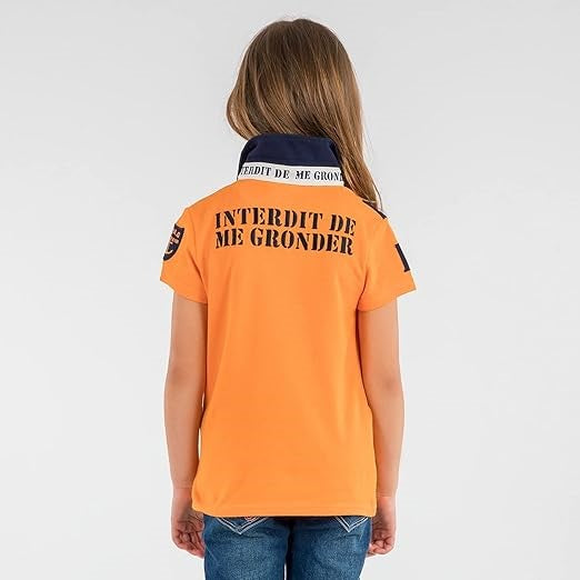 Polo Interdit De Me Gronder Style orange