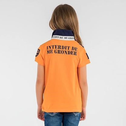 Polo Interdit De Me Gronder Style orange