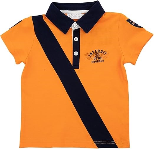 Polo Interdit De Me Gronder Style orange