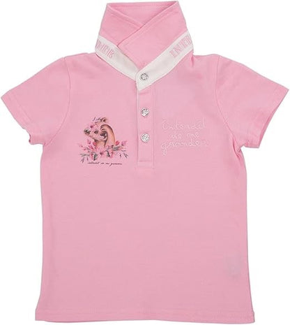 Poloshirt Verboten, mich zu schelten Sweety Pink
