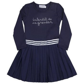 Robe fille Interdit De Me Gronder Plissa