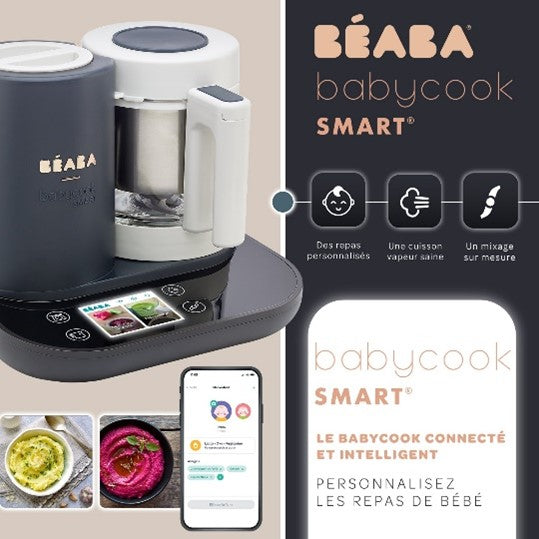 Robot multifonction Béaba Babycook Smart Gris Anthracite
