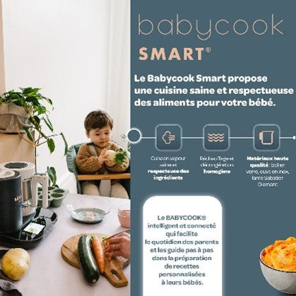 Robot multifonction Béaba Babycook Smart Gris Anthracite