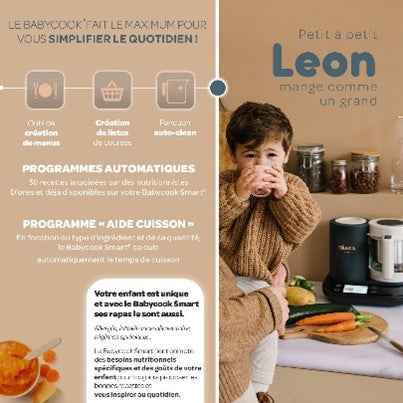 Robot multifonction Béaba Babycook Smart Gris Anthracite