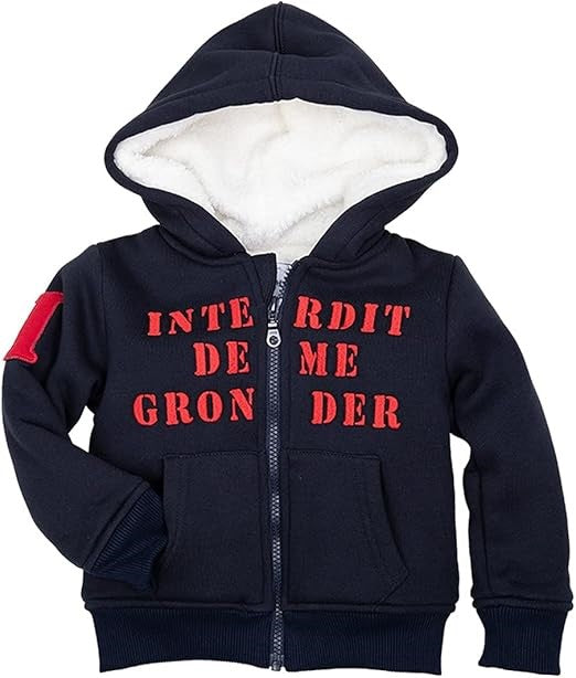 Sweat zippé Interdit De Me Gronder Rika marin